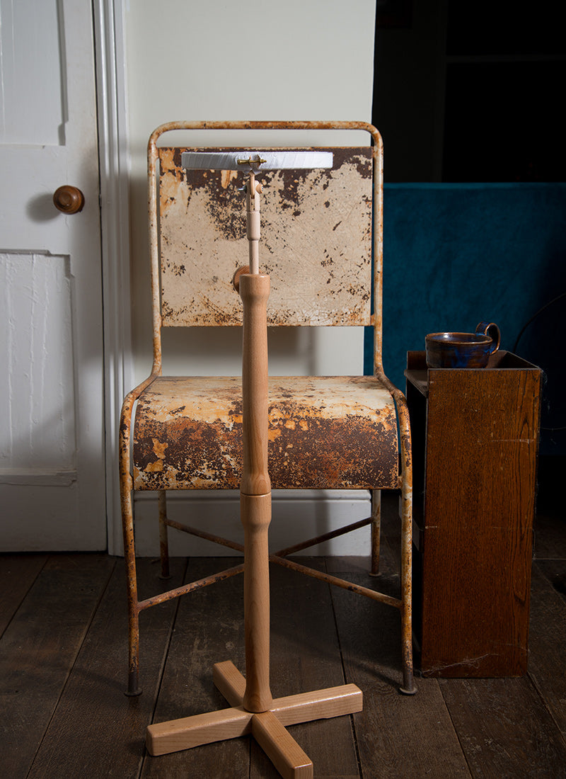 Hand-made Wooden Floor Stand