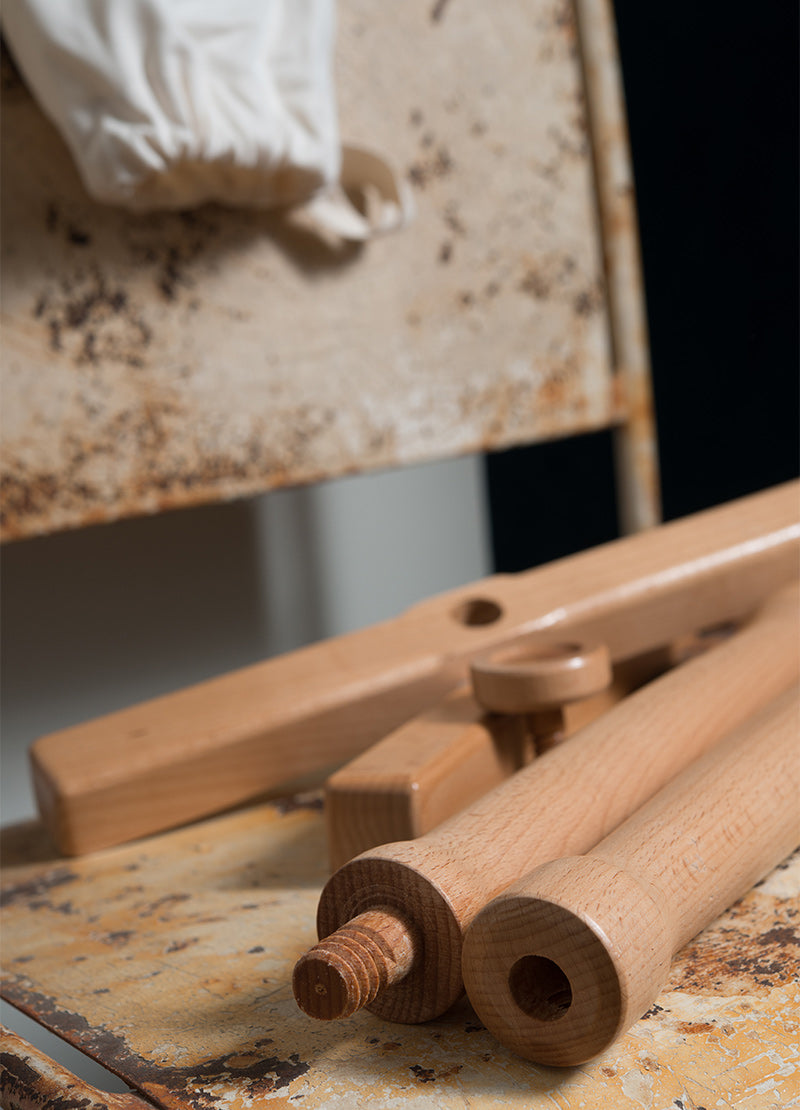 Hand-made Wooden Floor Stand