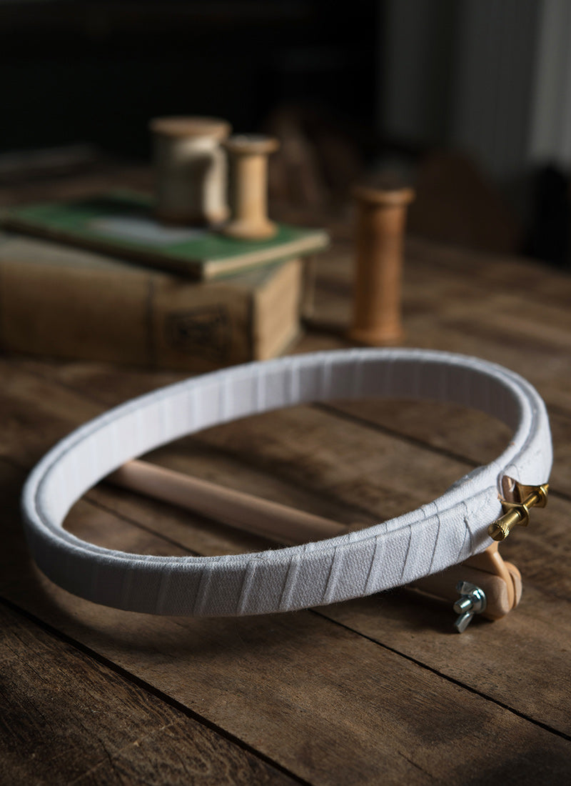 Bound Embroidery Hoops 6", 8", 10"