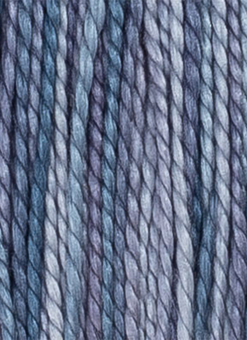 House of Embroidery No 12 Perle Thread - Blue Tones