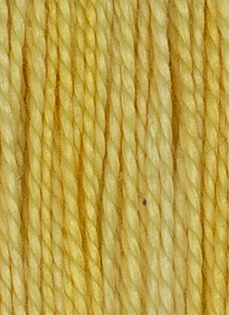 House of Embroidery No 12 Perle Thread - Yellow Tones