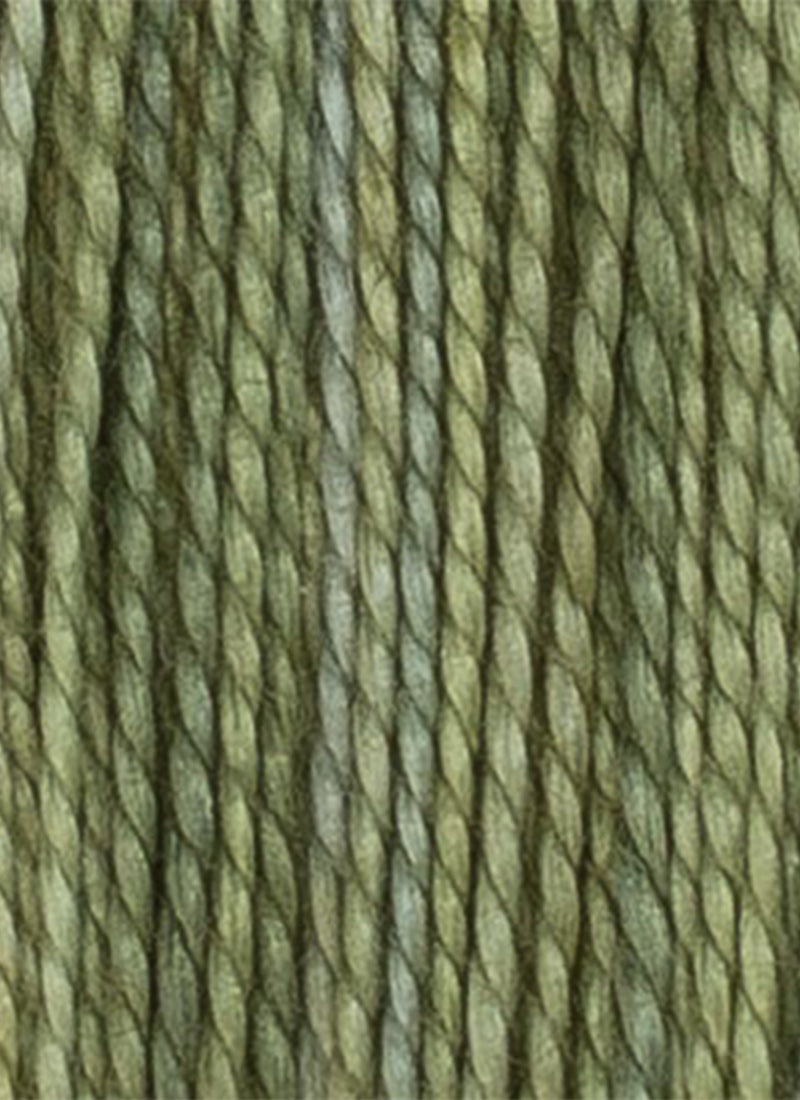 House of Embroidery No 12 Perle Thread - Muted Green Tones