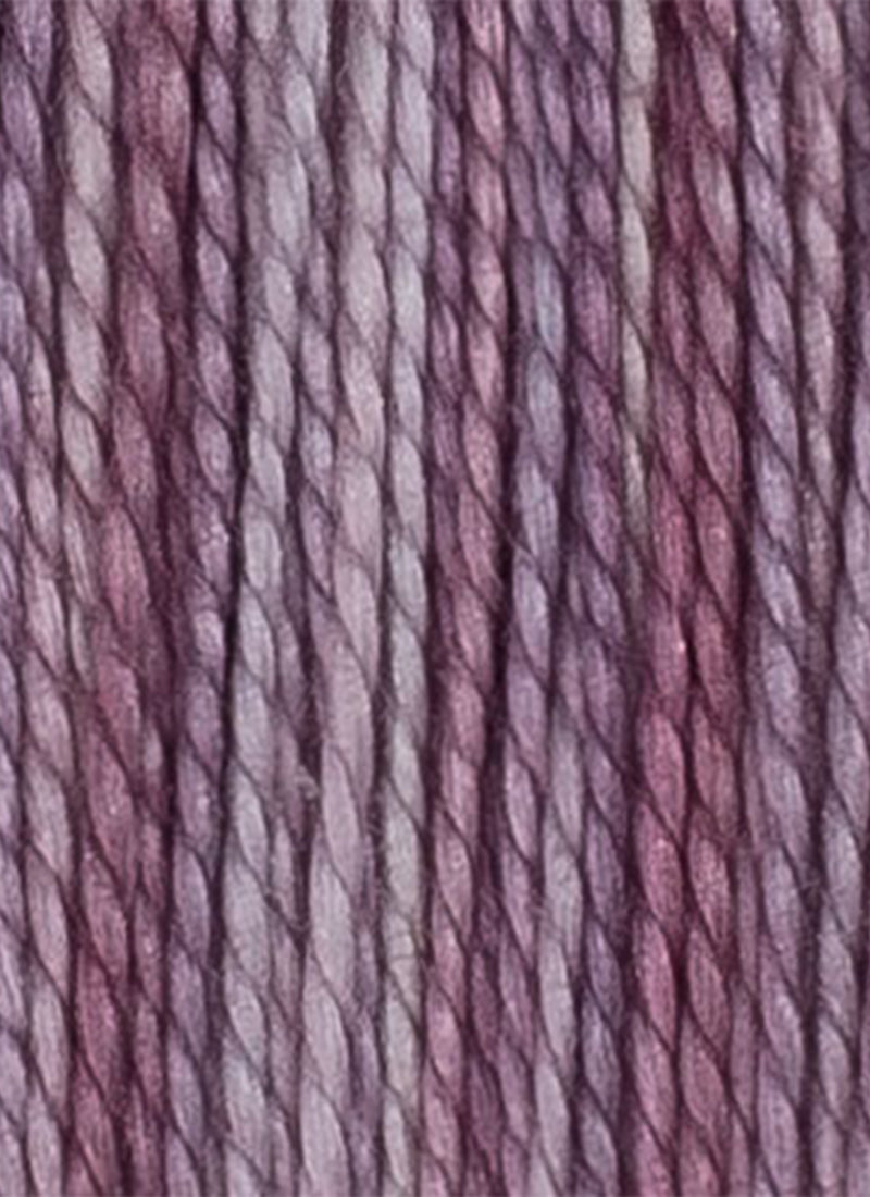 House of Embroidery No 12 Perle Thread - Purple Tones