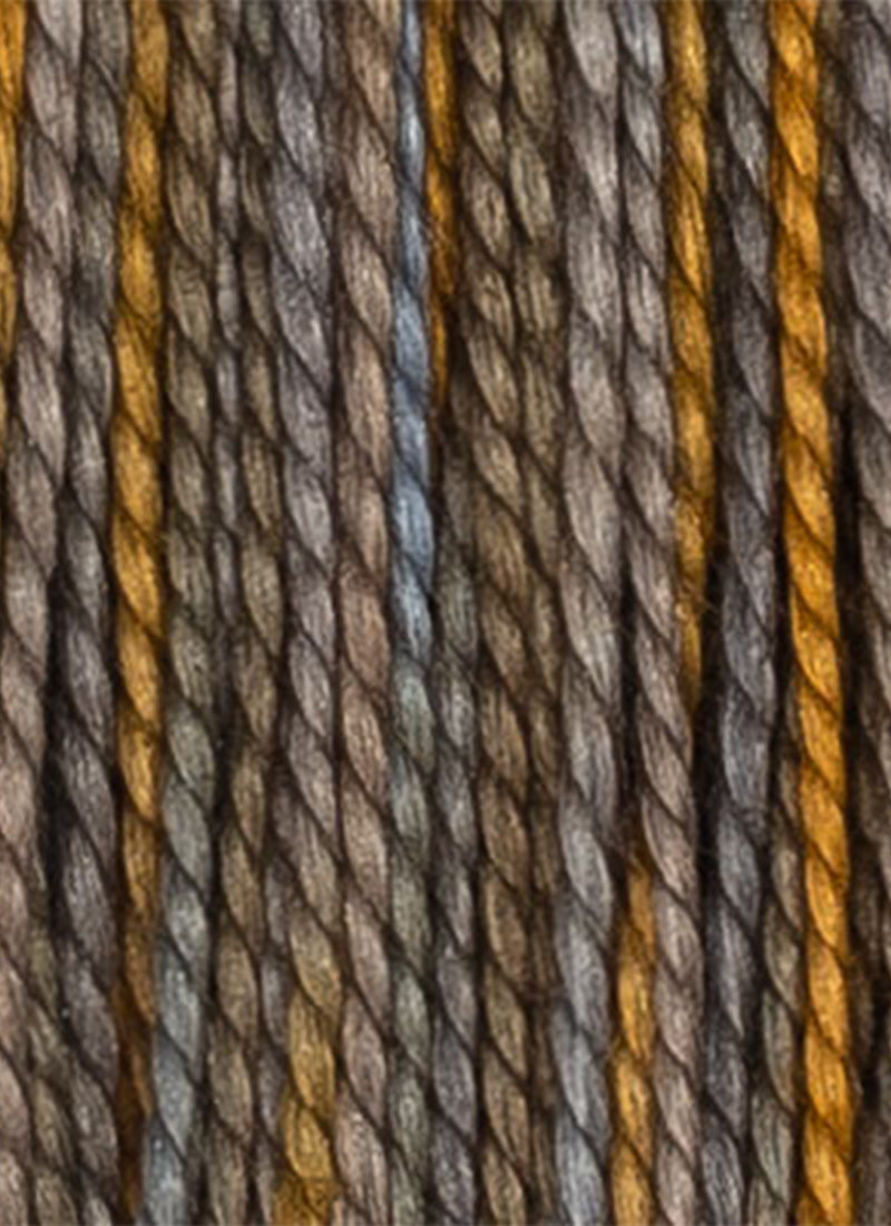 House of Embroidery No 12 Perle Thread - Brown Tones