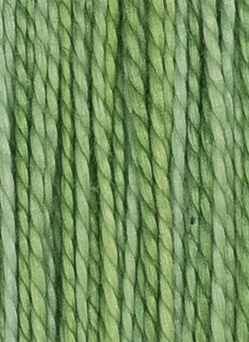 House of Embroidery No 12 Perle Thread - Green Tones