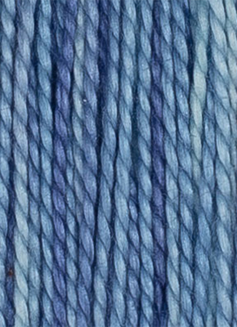 House of Embroidery No 12 Perle Thread - Blue Tones