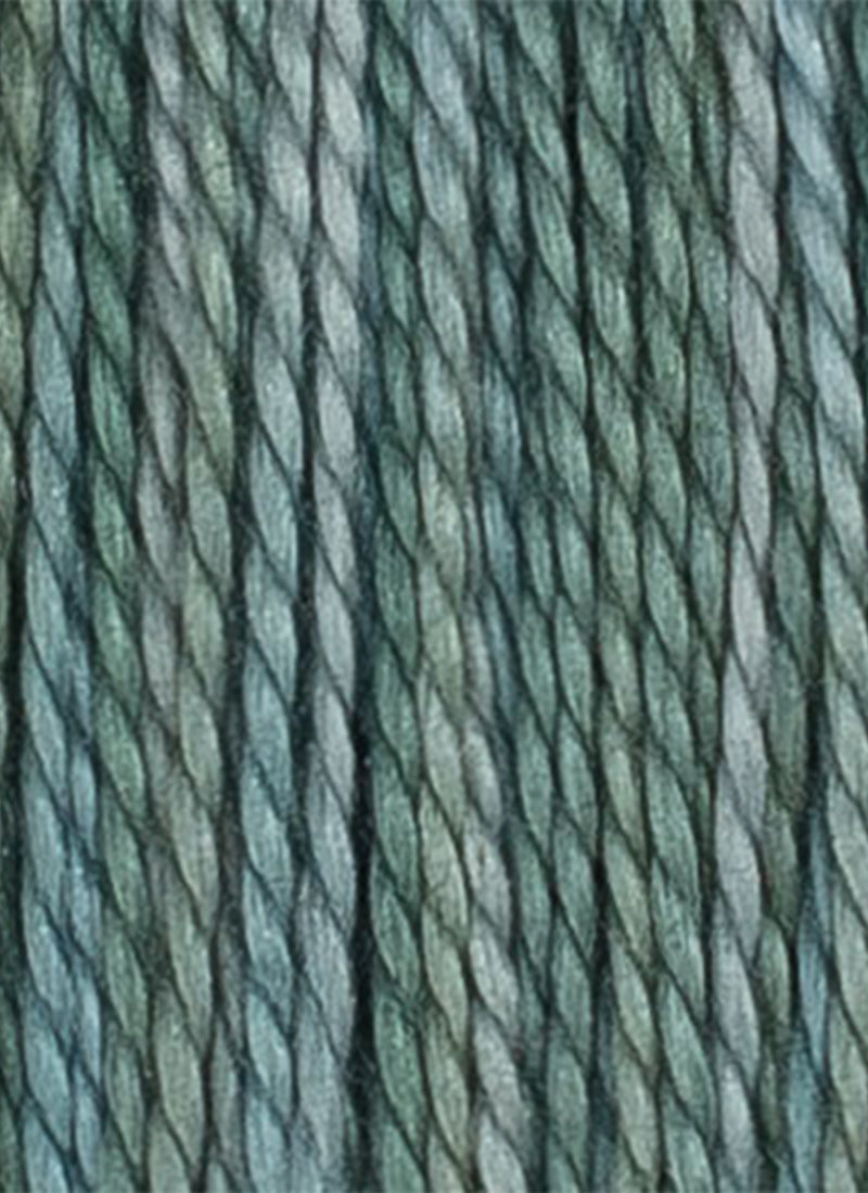 House of Embroidery No 12 Perle Thread - Teal Tones