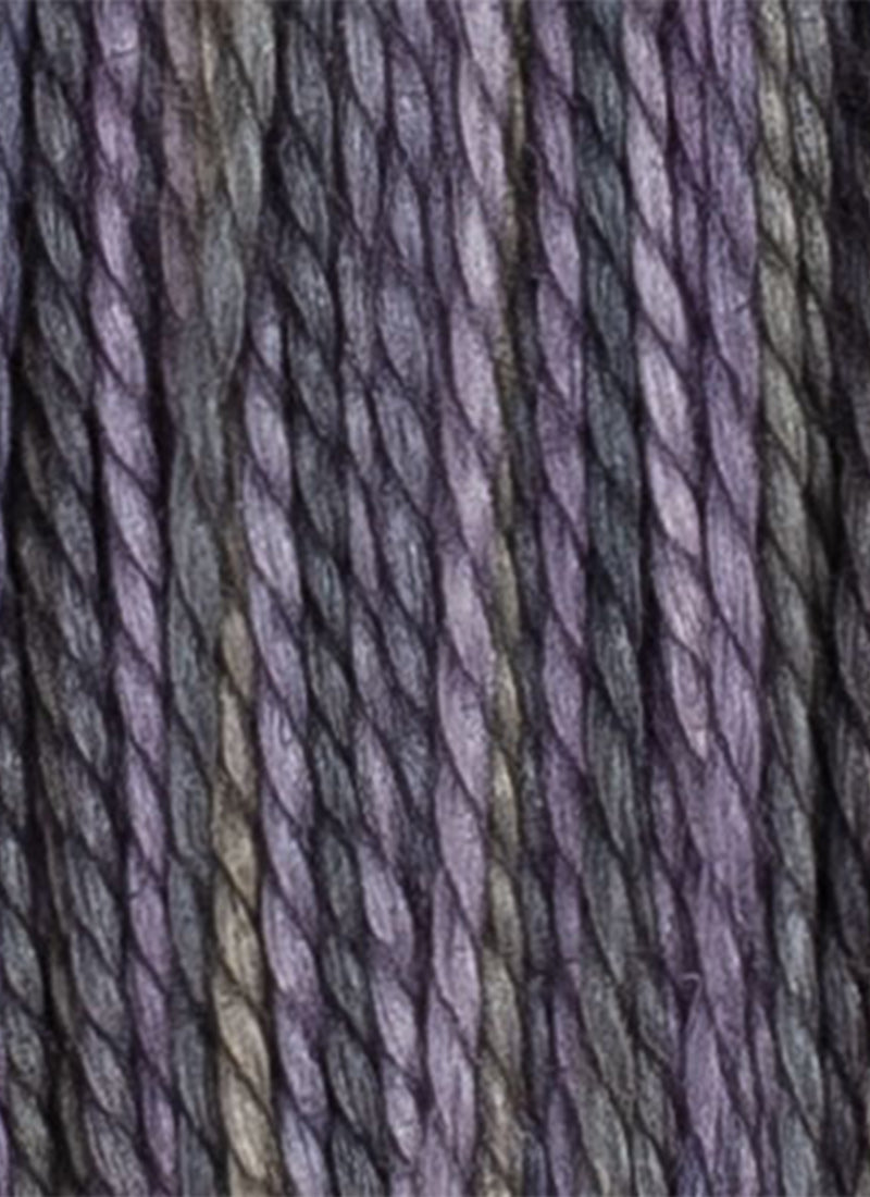 House of Embroidery No 12 Perle Thread - Purple Tones