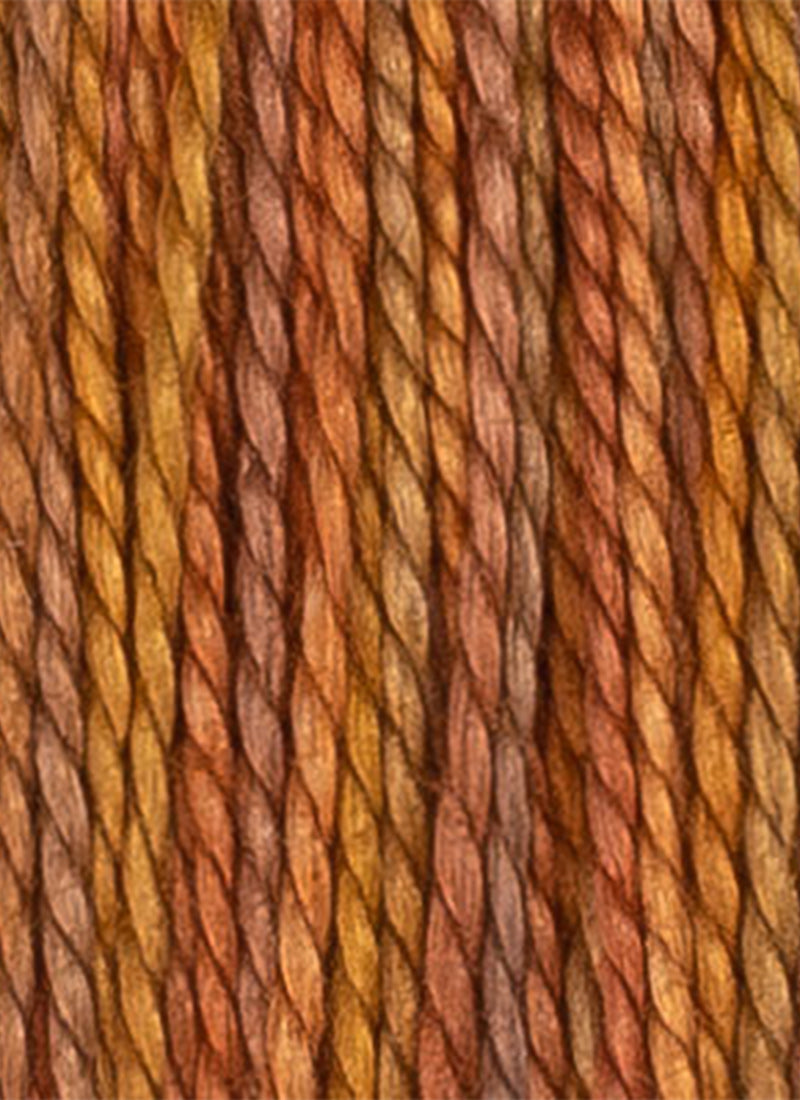 House of Embroidery No 12 Perle Thread - Orange Tones