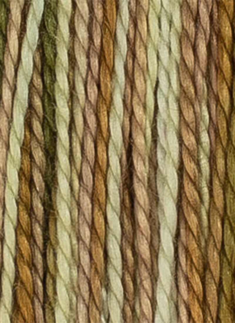House of Embroidery No 12 Perle Thread - Multi-toned