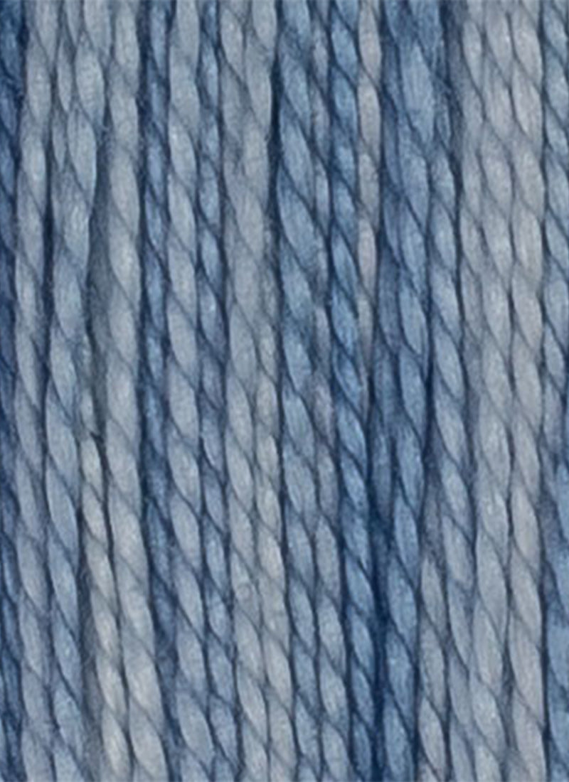 House of Embroidery No 12 Perle Thread - Blue Tones