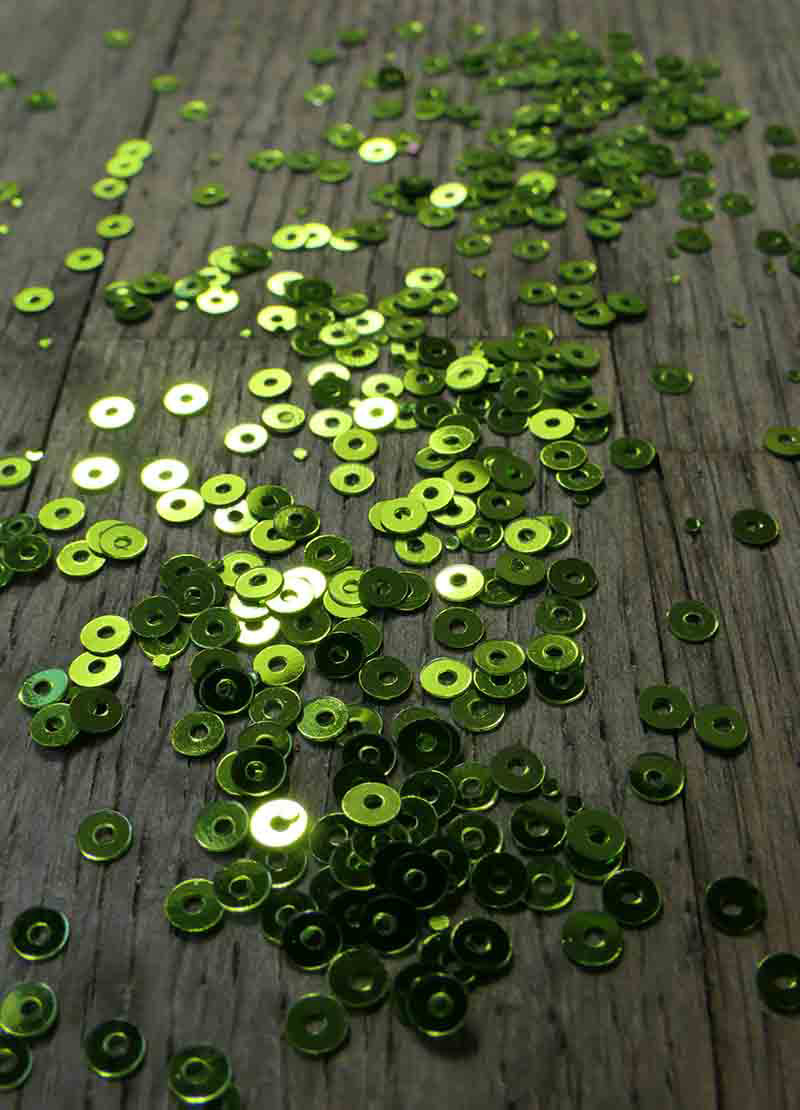 Tiny Sparkling Sequins - Blues & Greens