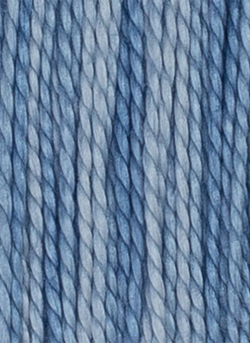 House of Embroidery No 12 Perle Thread - Blue Tones
