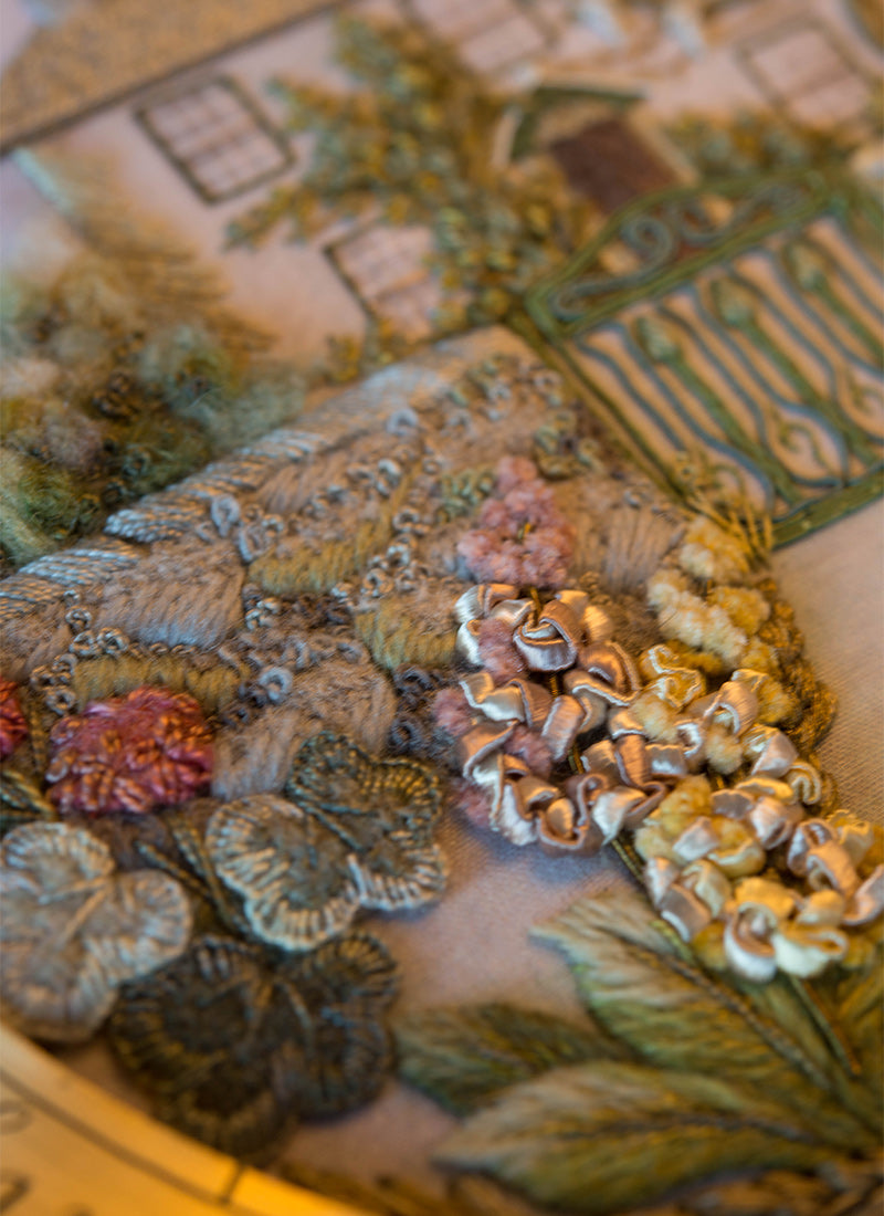 Hill Top Garden Embroidery Kit