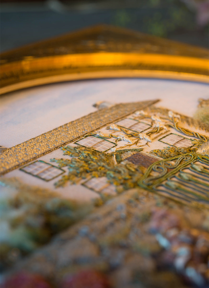 Hill Top Garden Embroidery Kit