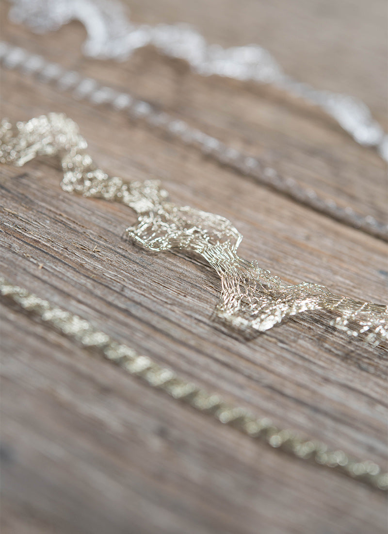 Mesh Ribbon, 4mm Wide