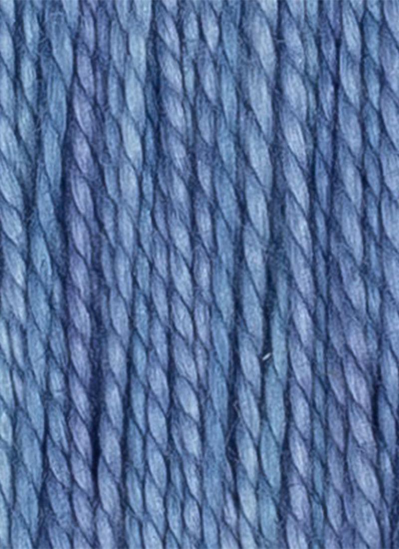 House of Embroidery No 12 Perle Thread - Blue Tones
