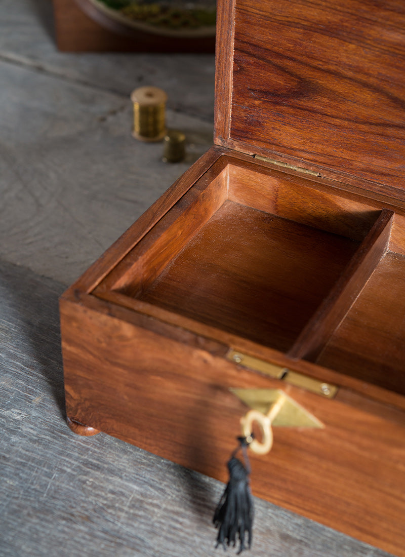 Rectangular Wooden Display Caskets