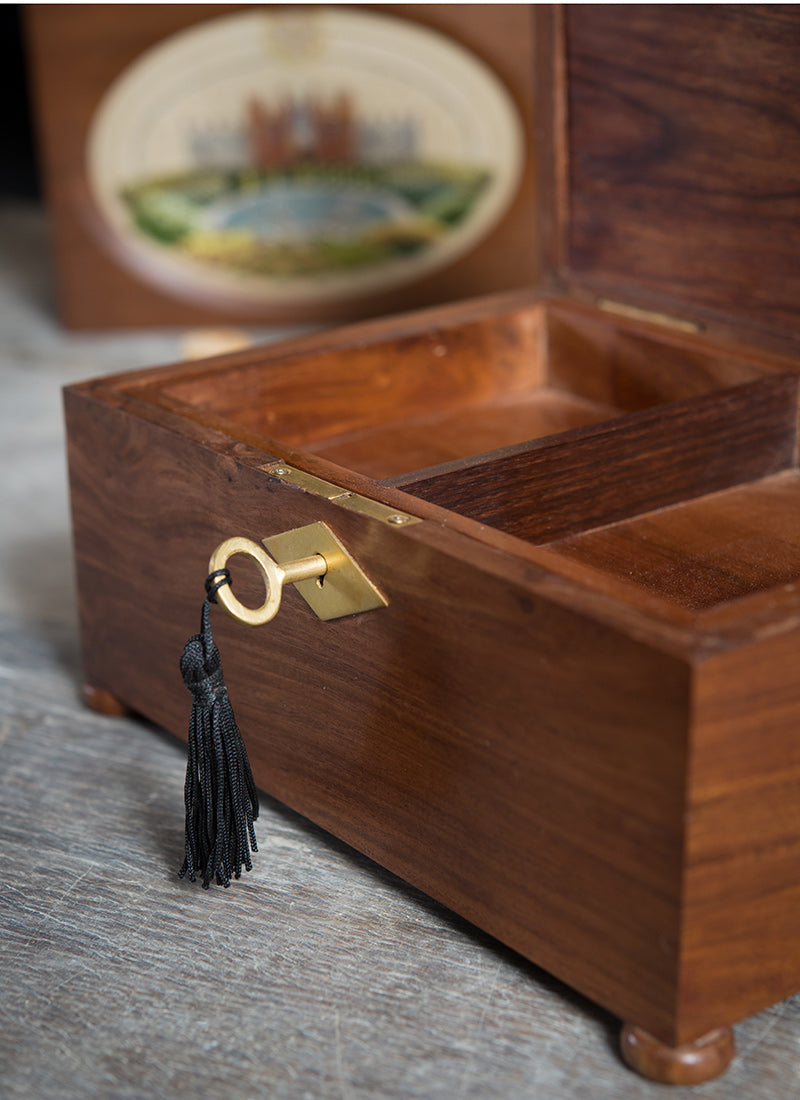 Rectangular Wooden Display Caskets