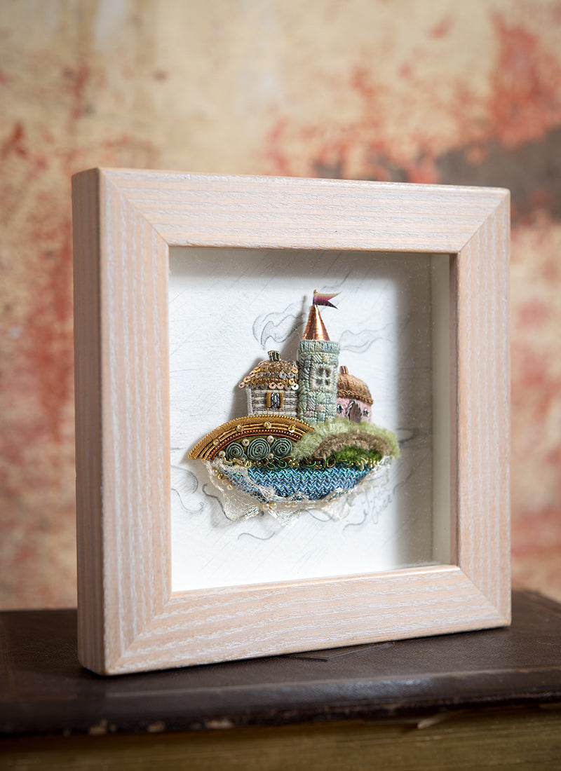 Picture Frame for Little Row of Seaside Houses