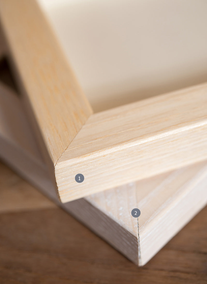 Picture Frame for Little Row of Seaside Houses