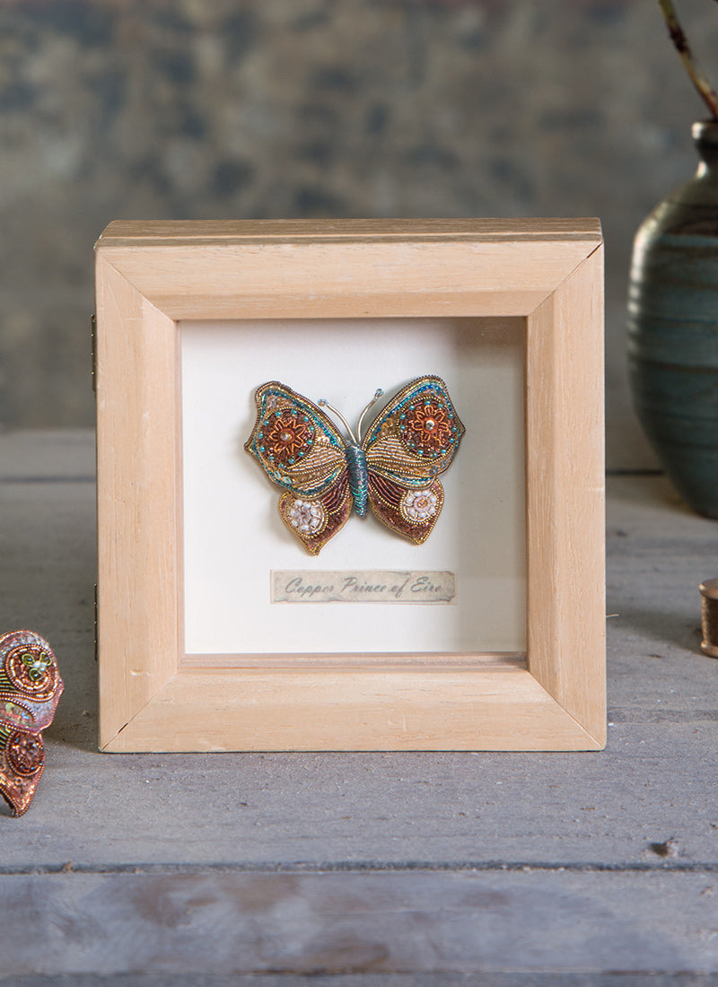 Picture Frame for Millefiori Butterfly Brooches