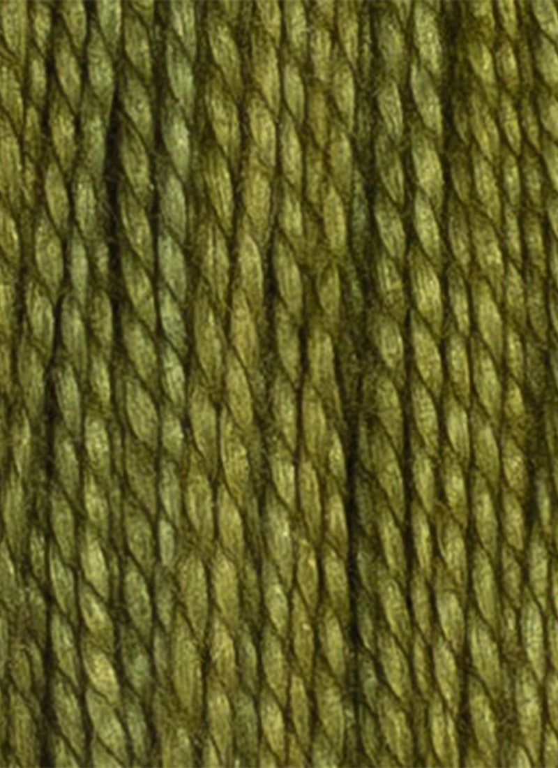 House of Embroidery No 12 Perle Thread - Muted Green Tones