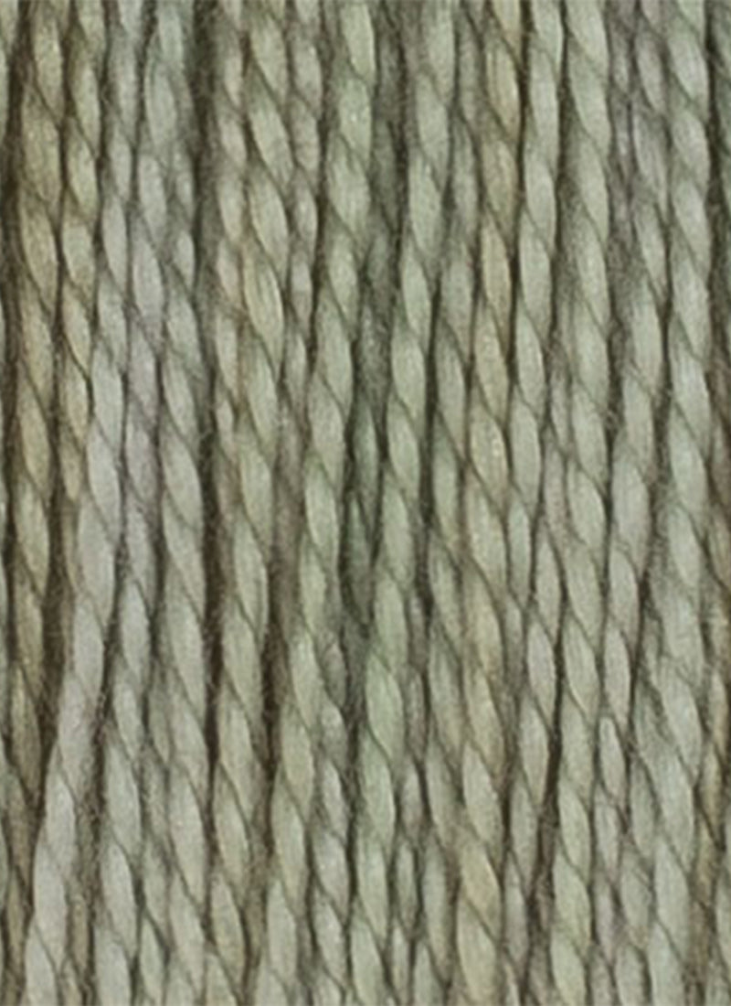 House of Embroidery No 12 Perle Thread - Muted Green Tones