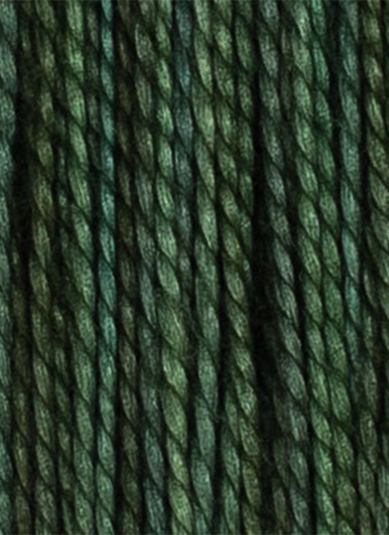 House of Embroidery No 12 Perle Thread - Green Tones