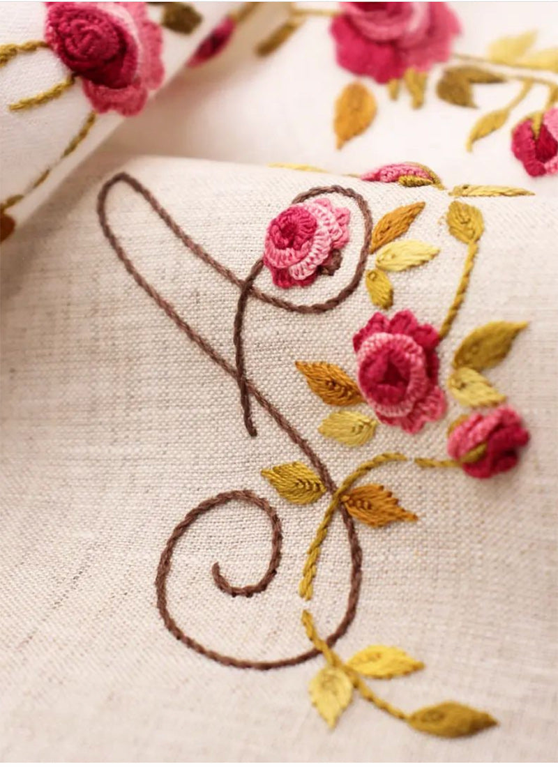 Rose to Rose - Embroidering Patrizia Silingardi's Watercolours