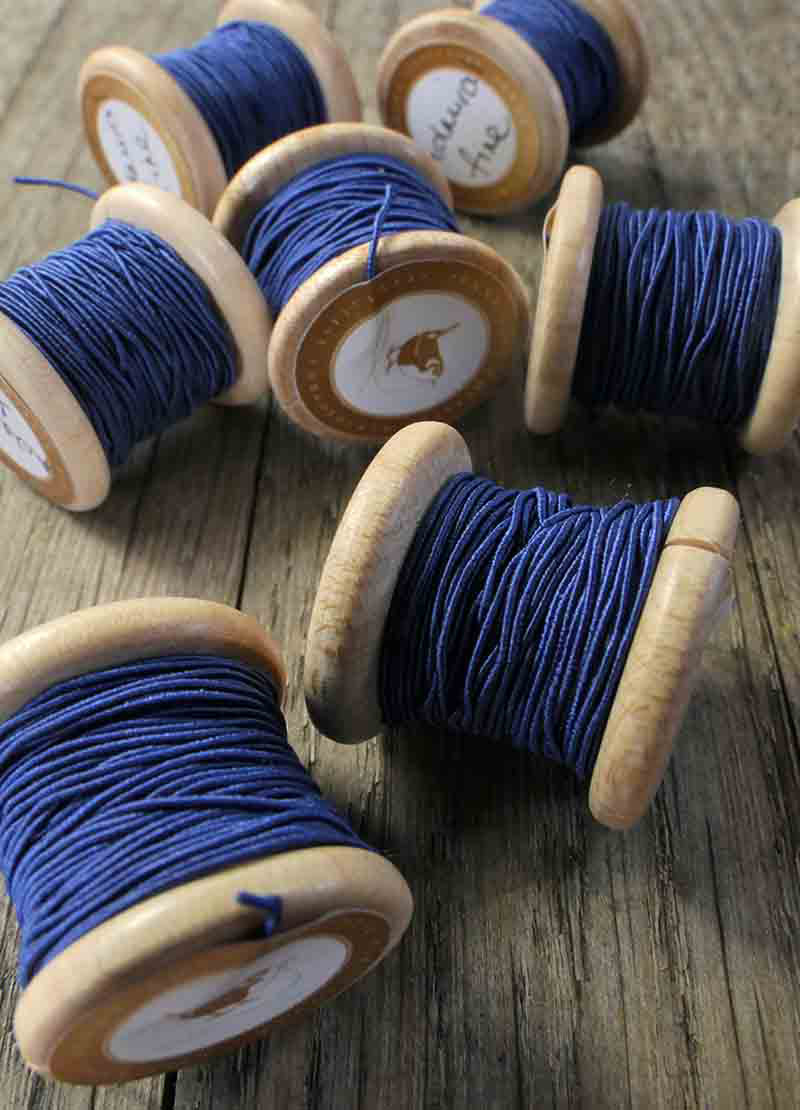 Very Fine Silk Gimp - Blue Tones