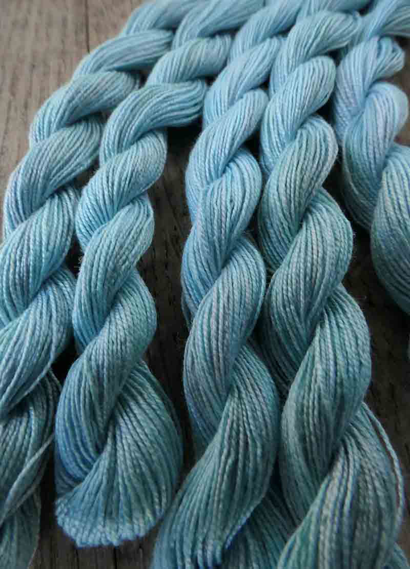 Oliver Twist Hand-Dyed Cotton Threads -  Blues