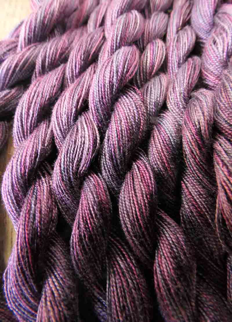Oliver Twist Hand-Dyed Cotton Threads - Pinky-Purples