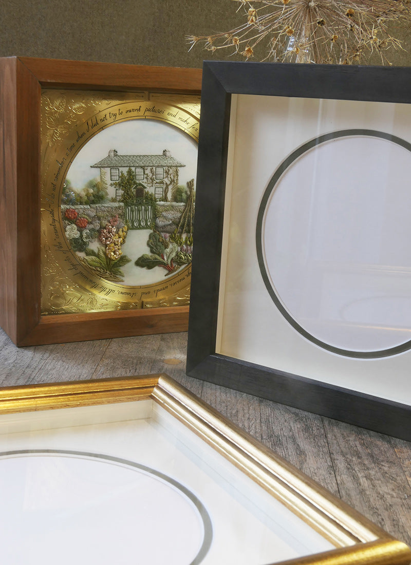 Wood Frame for Hill Top Garden
