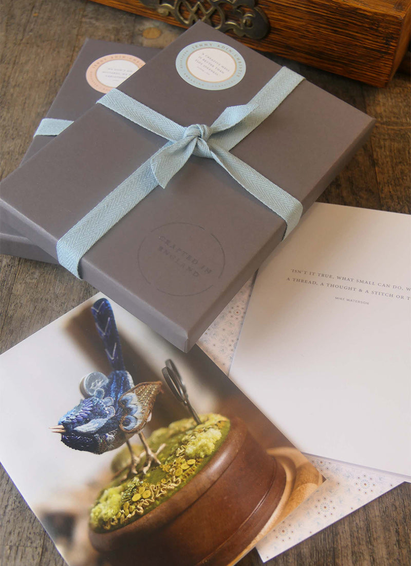 Blue Set of Notecards