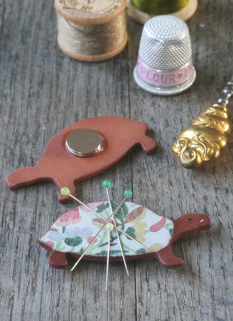 Ceramic Animal Needle Minders