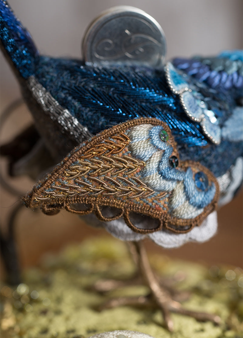 Waitlist for The Blue Wren Étui Embroidery Kit