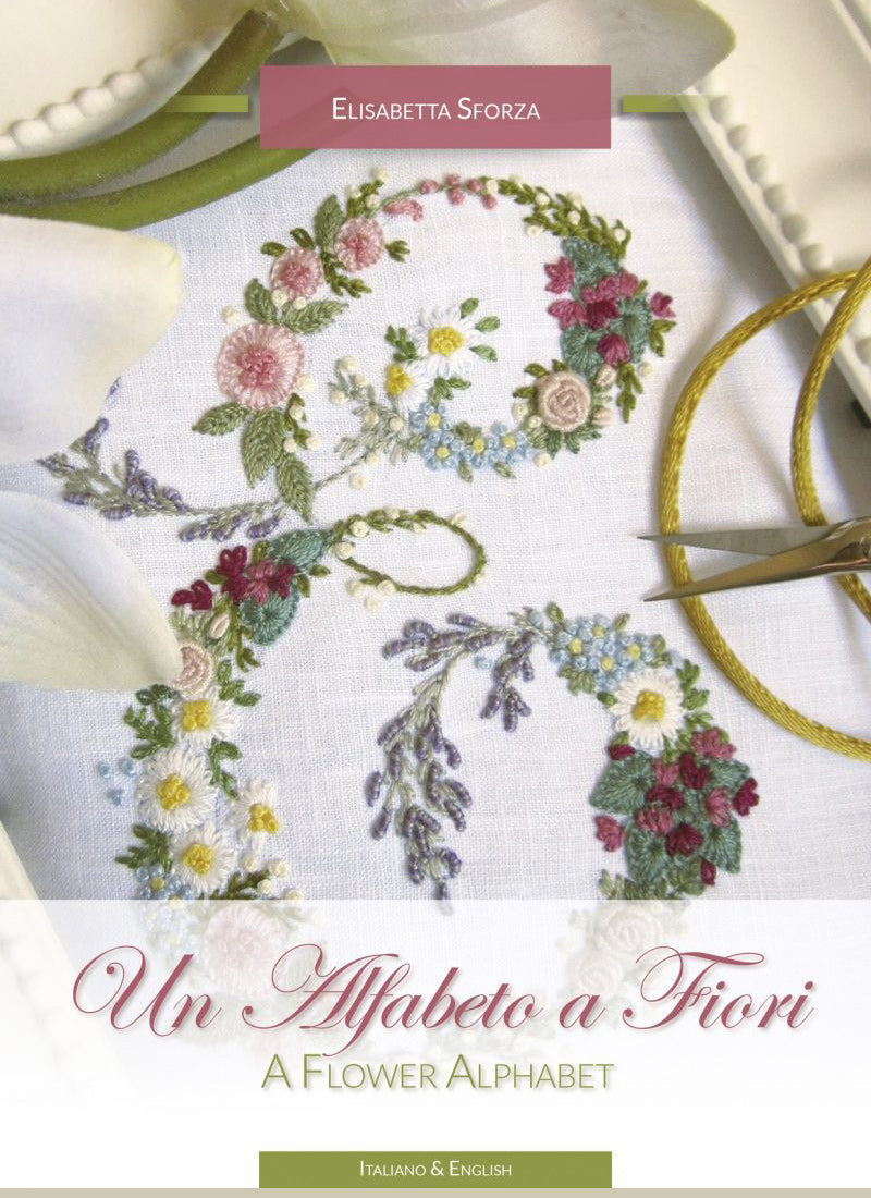 A Flower Alphabet - Designs by Elisabetta Sforza