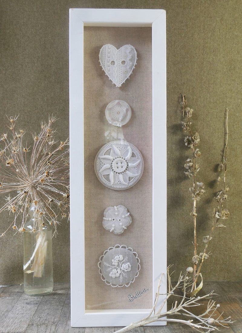 Complete Set of Whitework Button Kits