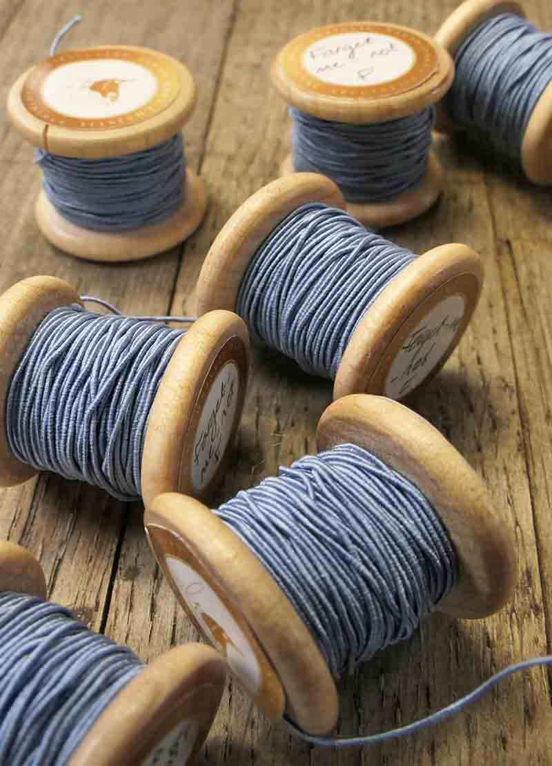Fine Silk Gimp - Blue Tones