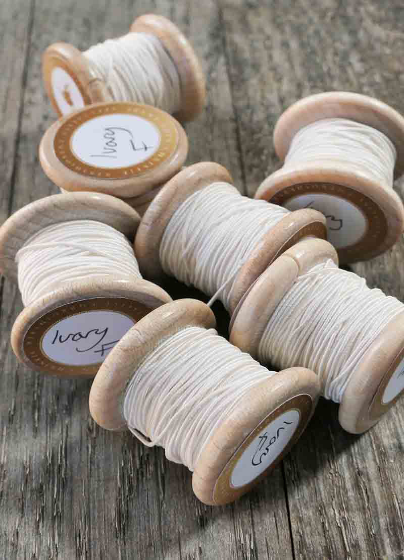 Very Fine Silk Gimp - Neutral Tones