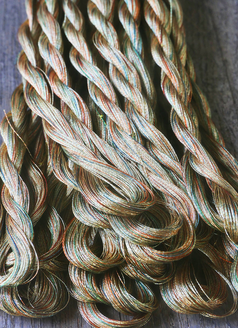 Superfine Iridescent Japanese Metallic Threads