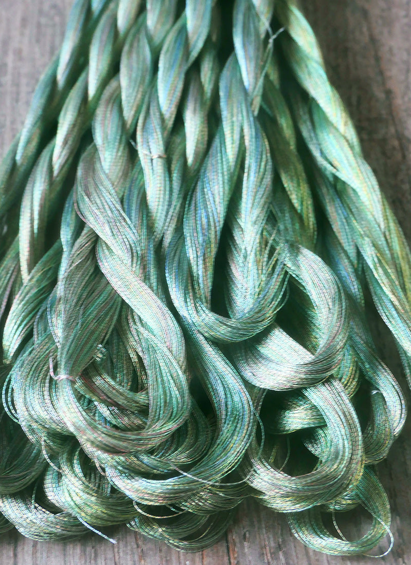 Superfine Iridescent Japanese Metallic Threads