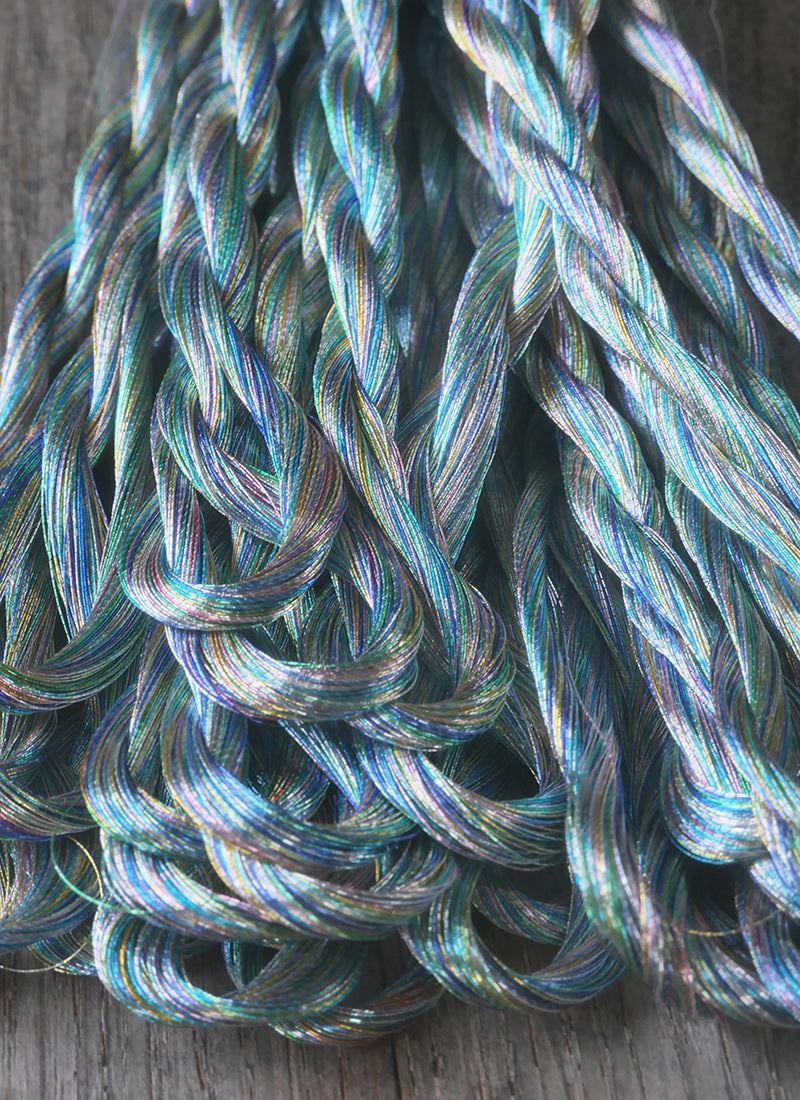 Superfine Iridescent Japanese Metallic Threads