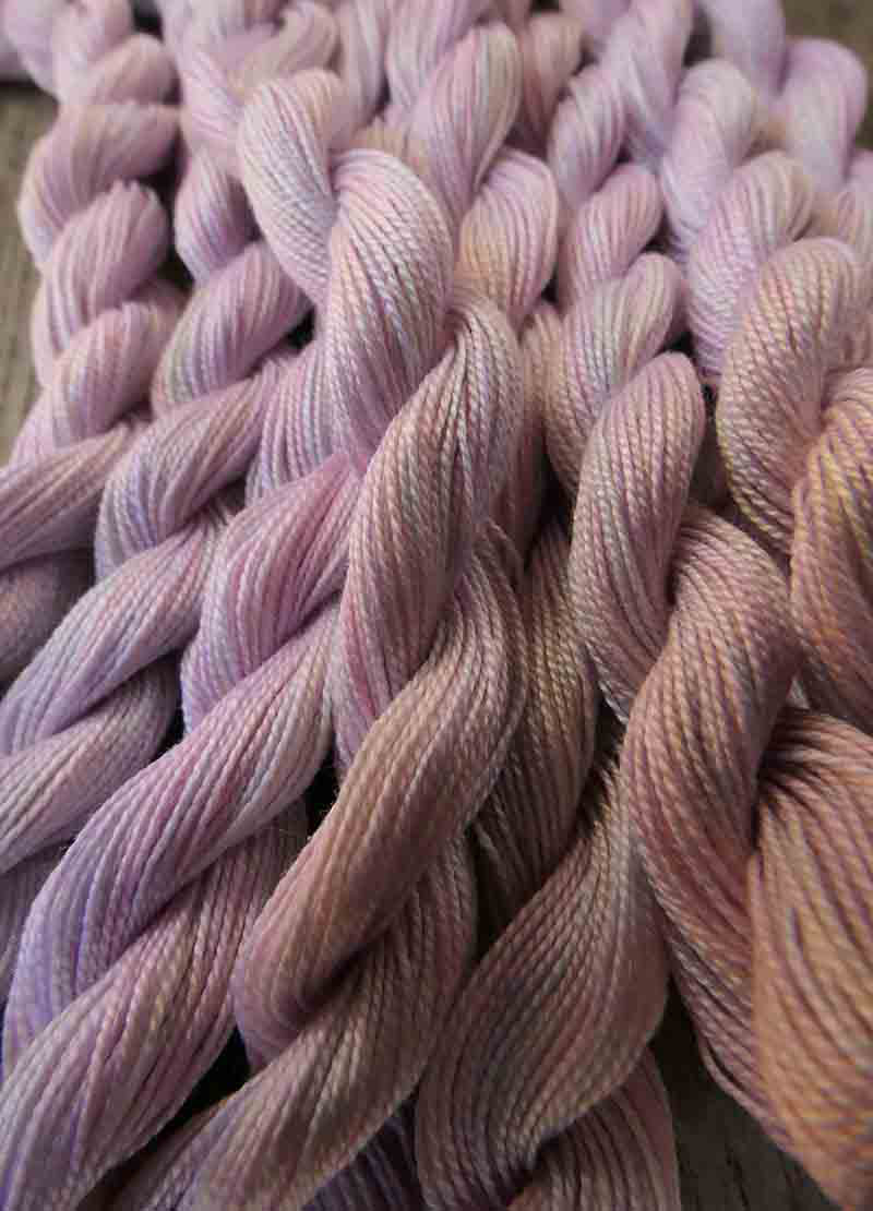 Oliver Twist Hand-Dyed Cotton Threads - Pinks