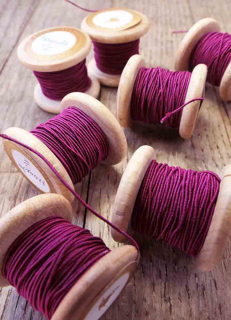 Fine Silk Gimp - Purple Tones
