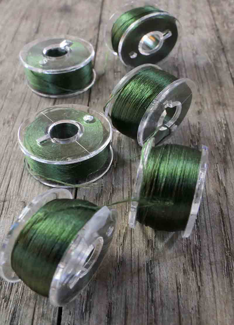 Fine Silk Floss - Green Tones