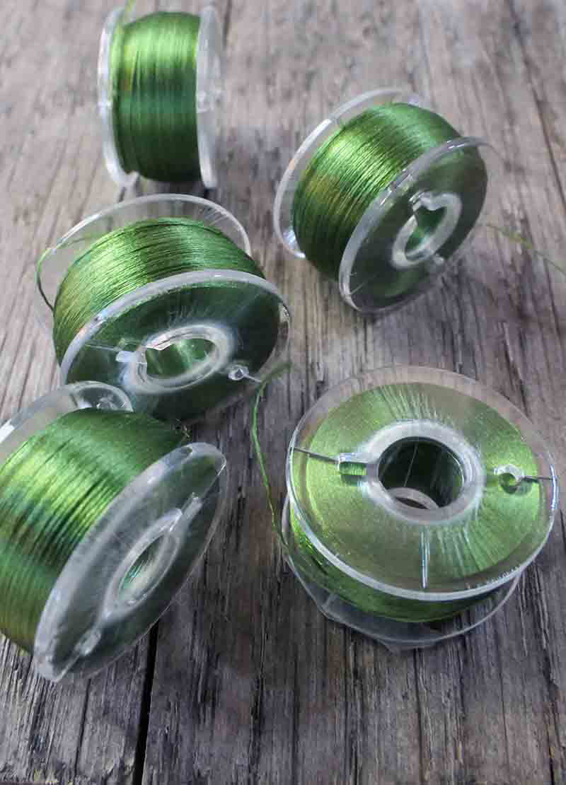Fine Silk Floss - Green Tones