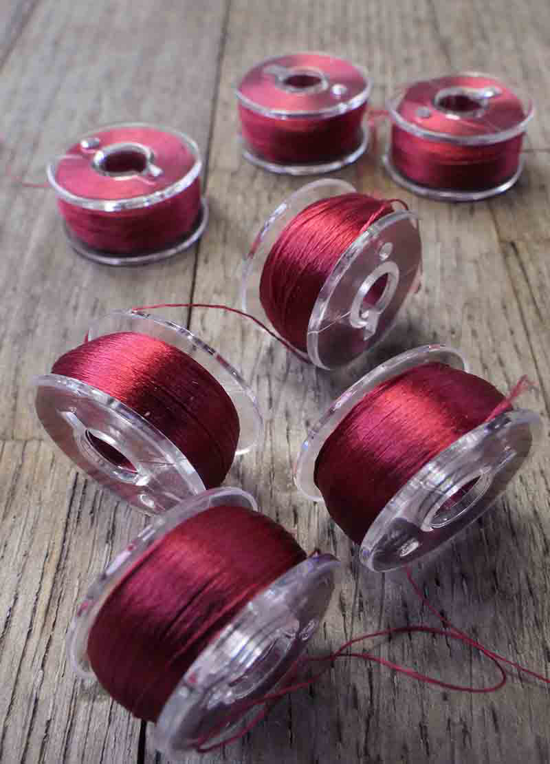 Fine Silk Floss - Red, Pink and Orange