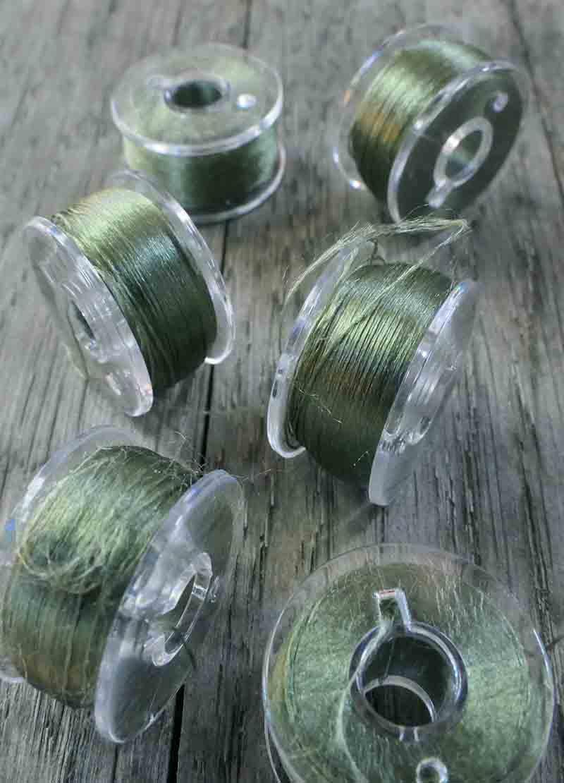 Fine Silk Floss - Green Tones